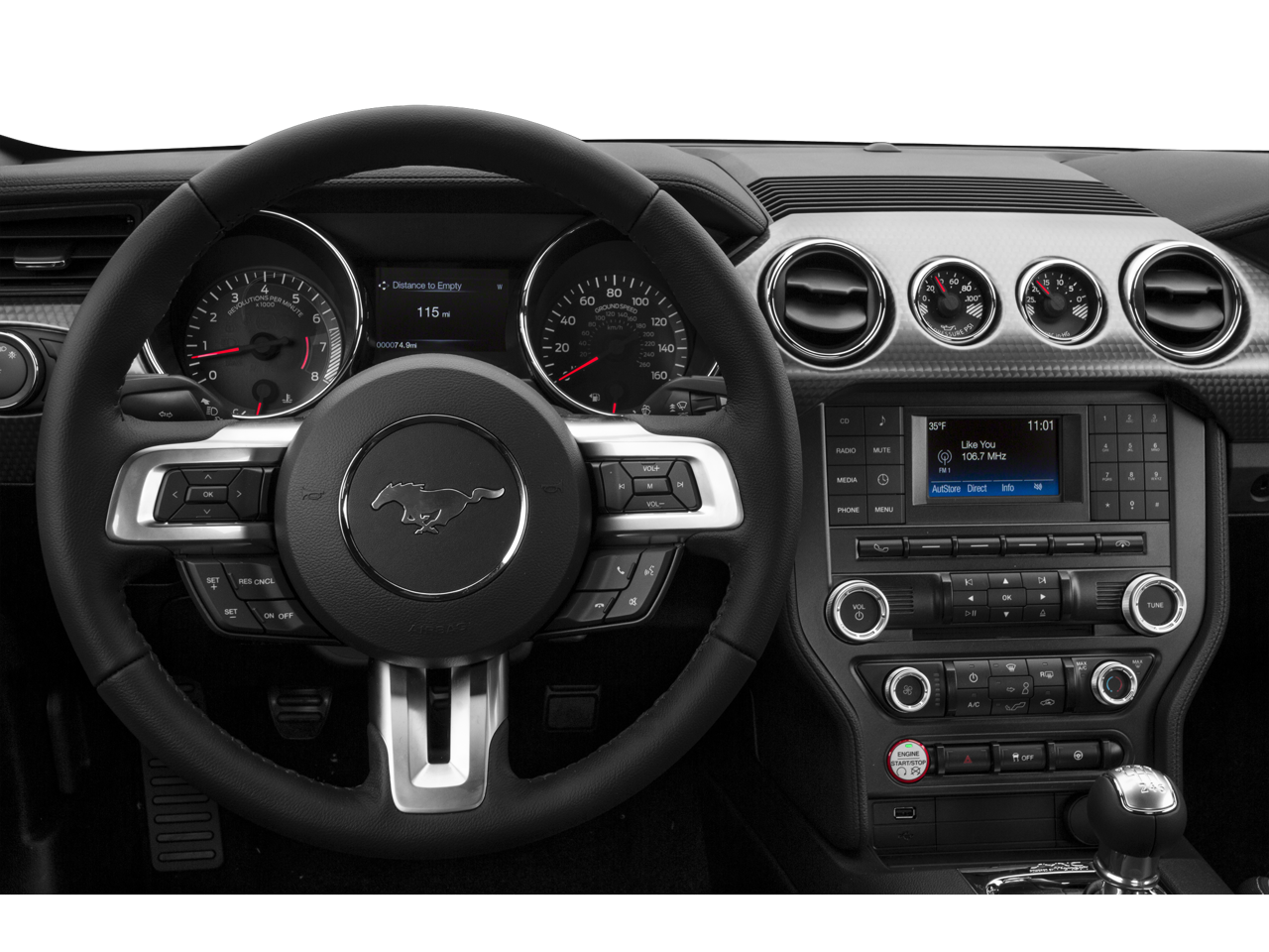 2015 Ford Mustang GT Premium 6-SPEED MANUAL!