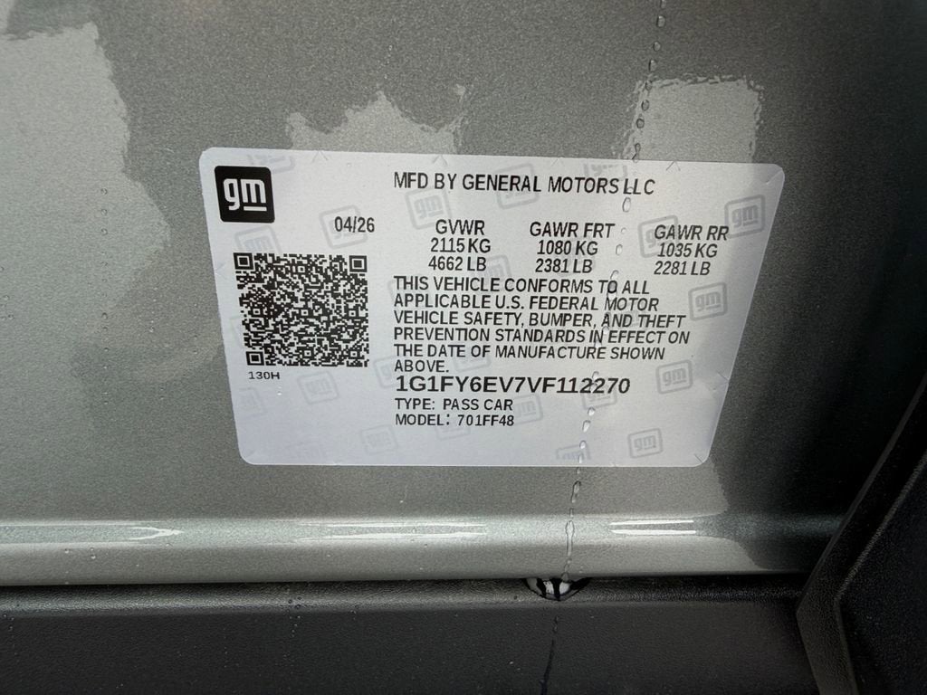 2027 Chevrolet Bolt LT