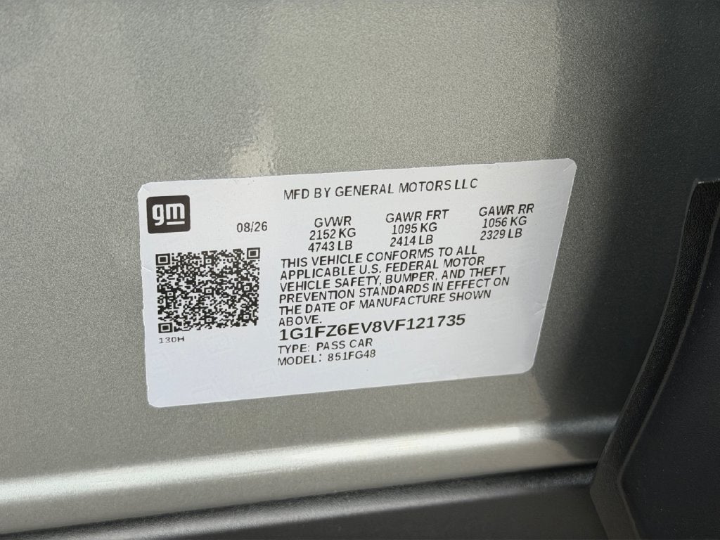 2027 Chevrolet Bolt RS