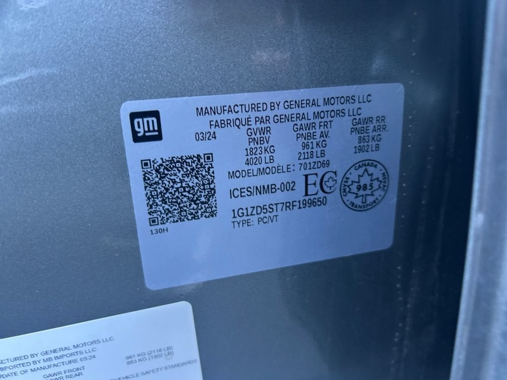 2024 Chevrolet Malibu 1LT
