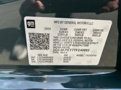 2026 Chevrolet Silverado 2500 HD LTZ