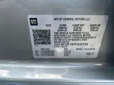 2026 Chevrolet Silverado 3500 HD LTZ