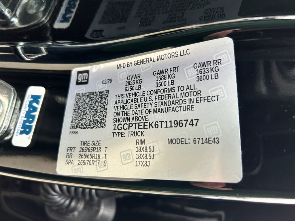 2026 Chevrolet Colorado Trail Boss