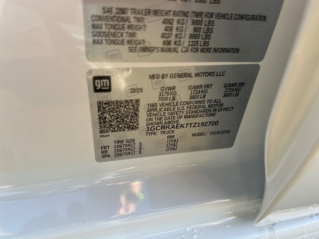 2026 Chevrolet Silverado 1500 WT