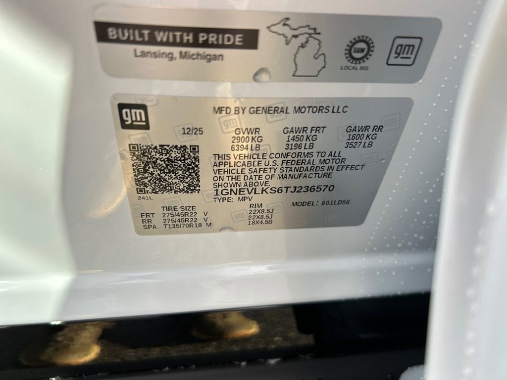 2026 Chevrolet Traverse RS