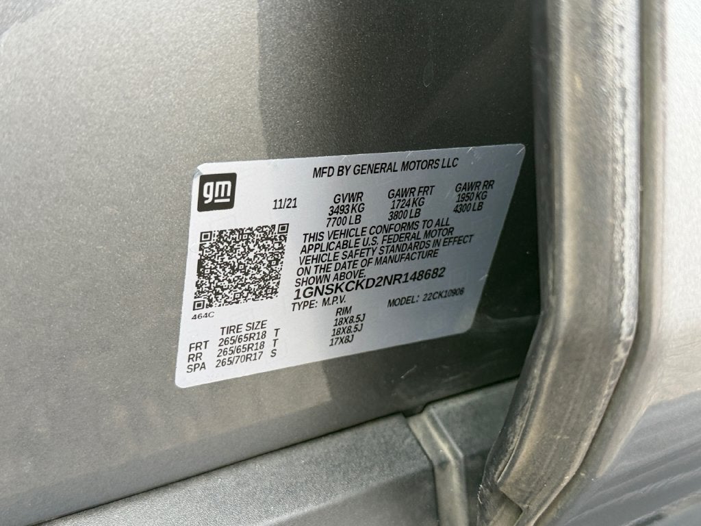 2022 Chevrolet Suburban LT