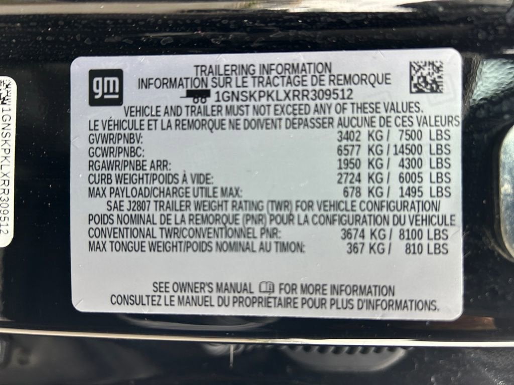 2024 Chevrolet Tahoe Z71