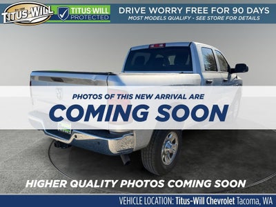 2017 RAM 2500 Tradesman Crew Cab 4x4 6'4" Box