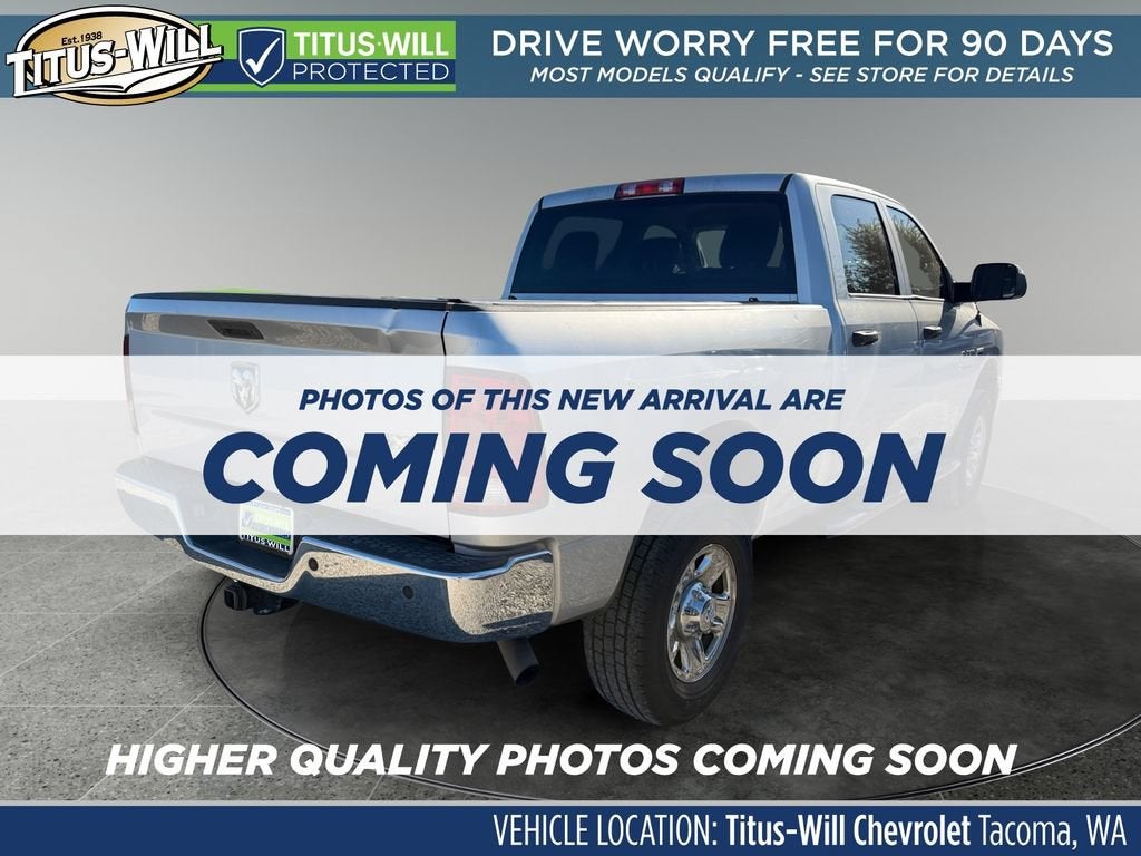 2017 RAM 2500 Tradesman Crew Cab 4x4 6'4" Box