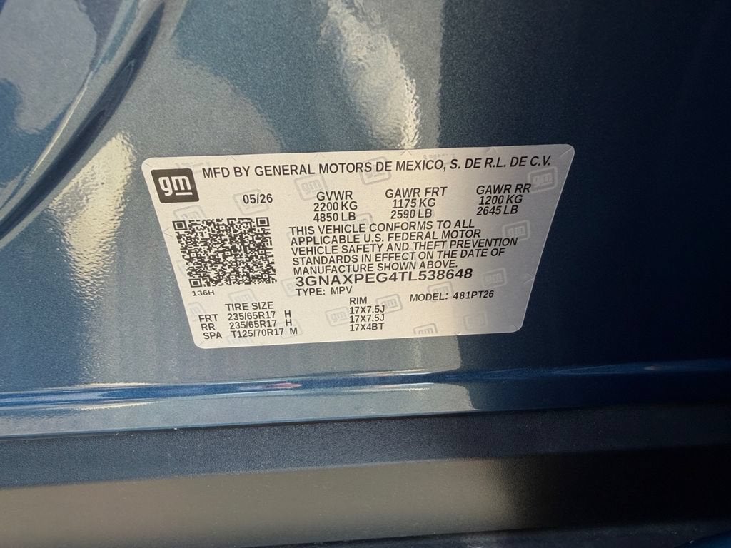 2026 Chevrolet Equinox LT