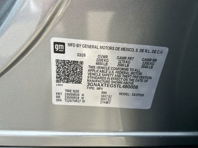 2026 Chevrolet Equinox RS