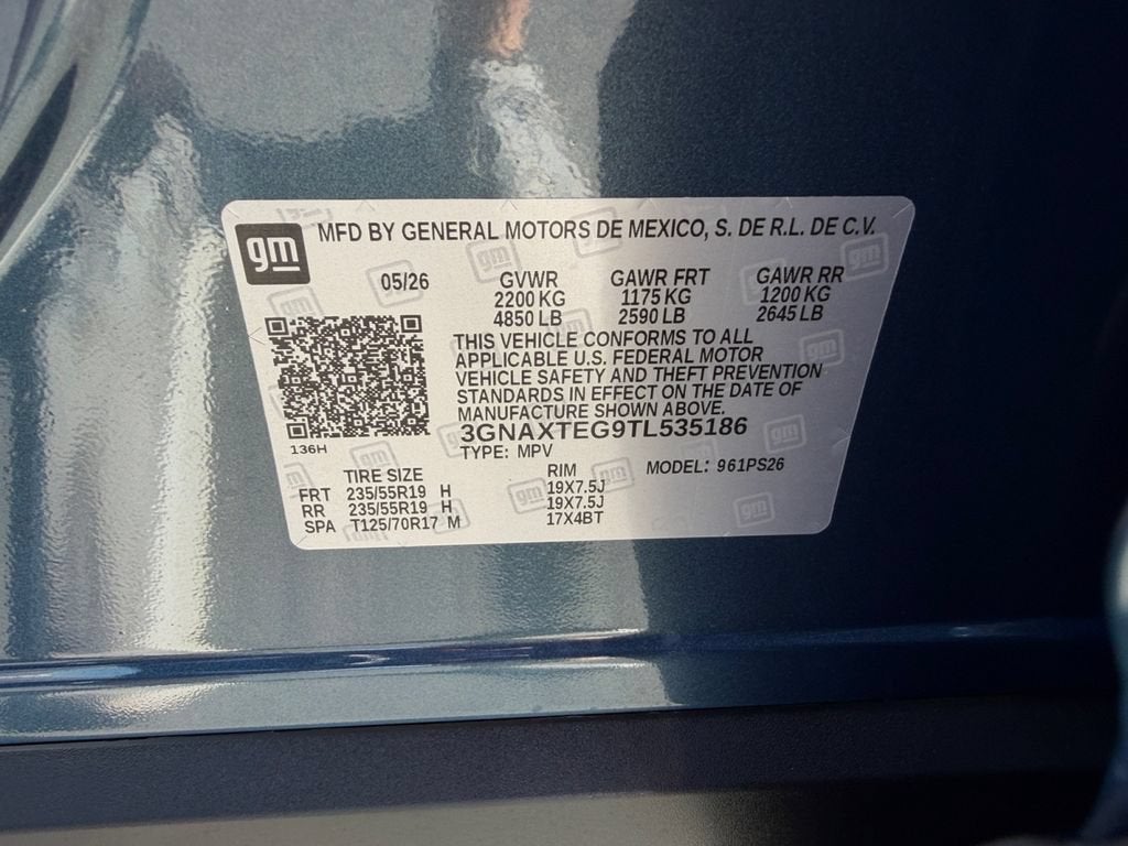 2026 Chevrolet Equinox RS