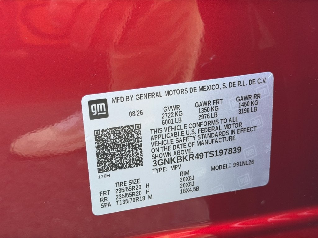 2026 Chevrolet Blazer RS