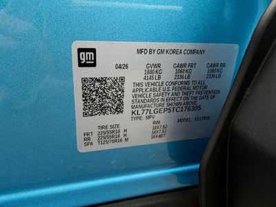 2026 Chevrolet Trax 1RS