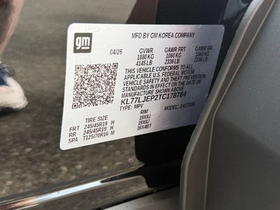 2026 Chevrolet Trax 2RS