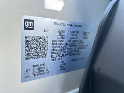 2026 Chevrolet Trax 2RS