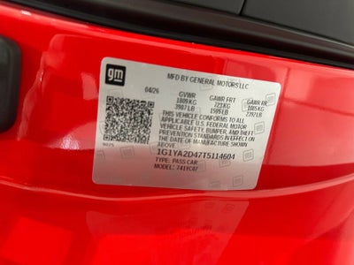 2026 Chevrolet Corvette Stingray 1LT