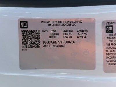 2026 Chevrolet Silverado 3500 HD Chassis Cab Work Truck