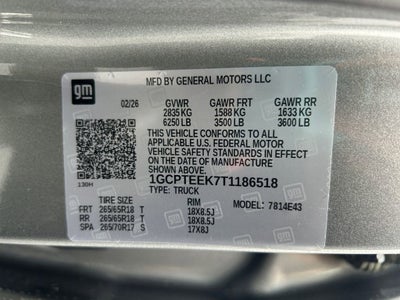 2026 Chevrolet Colorado Trail Boss