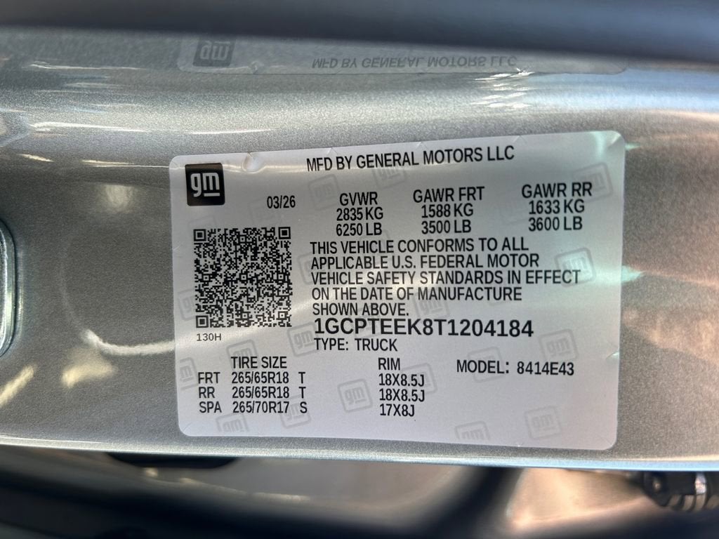 2026 Chevrolet Colorado Trail Boss