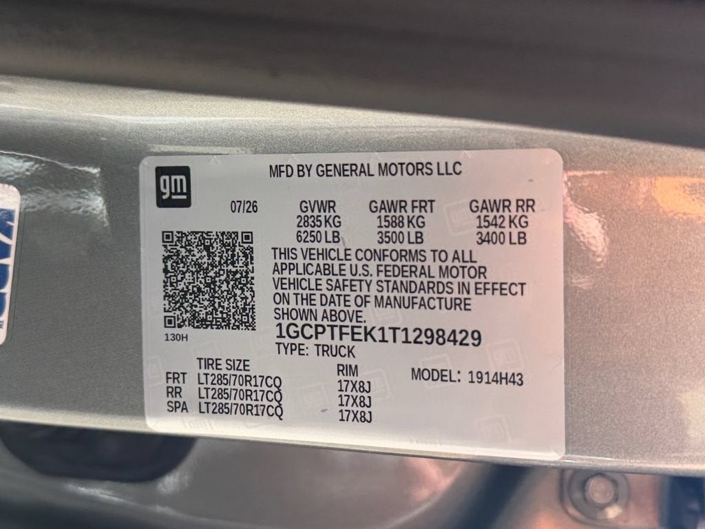 2026 Chevrolet Colorado ZR2