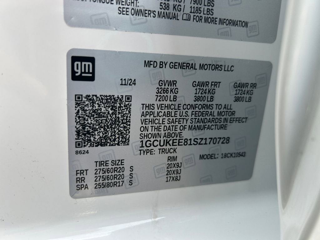 2025 Chevrolet Silverado 1500 RST