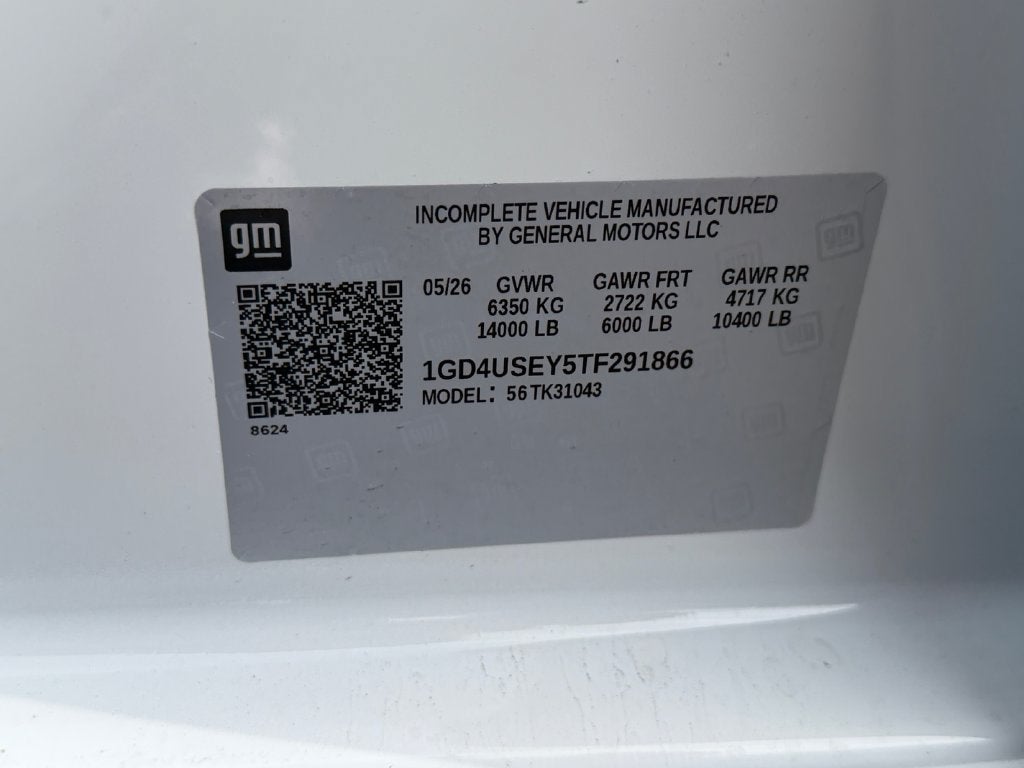 2026 GMC Sierra 3500 HD Chassis Cab Pro