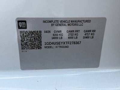 2026 GMC Sierra 3500 HD Chassis Cab Pro