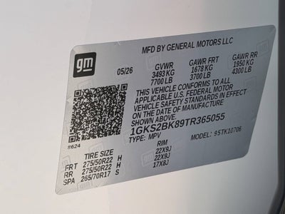 2026 GMC Yukon Elevation