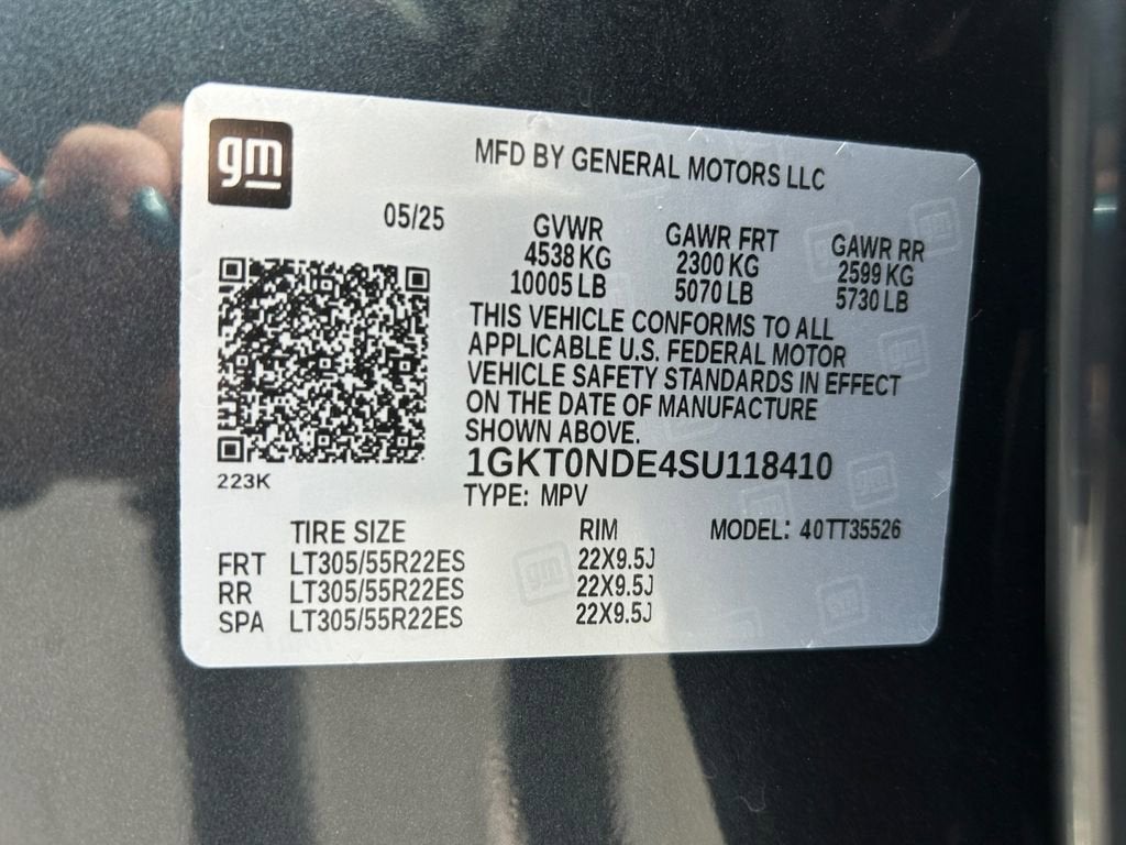 2025 GMC HUMMER EV SUV 2X