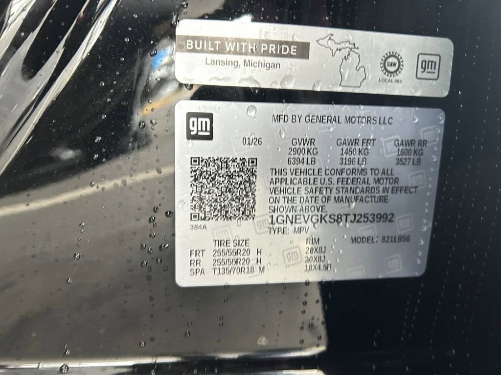 2026 Chevrolet Traverse LT