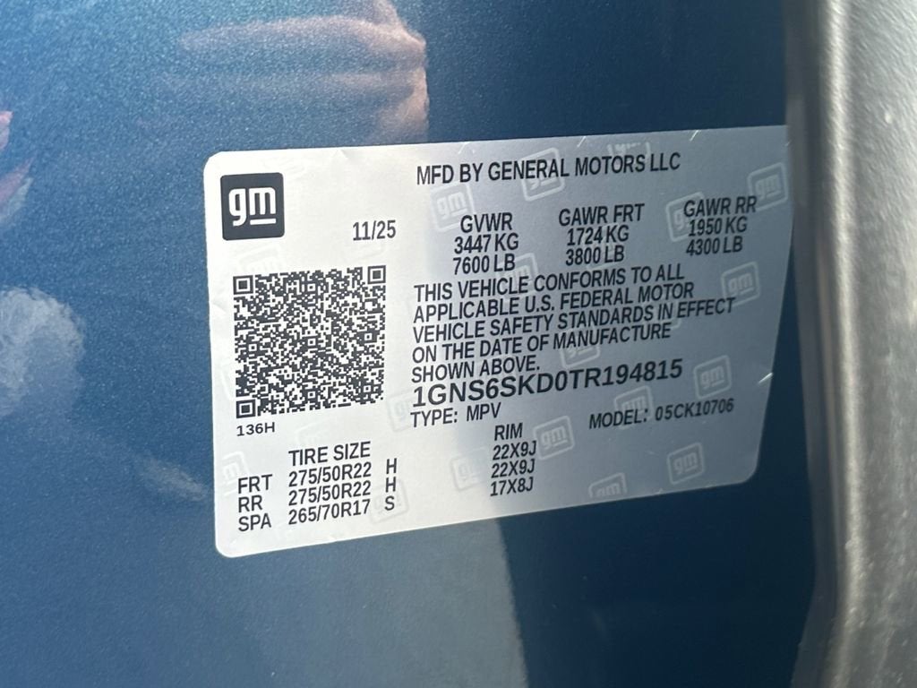 2026 Chevrolet Tahoe Premier