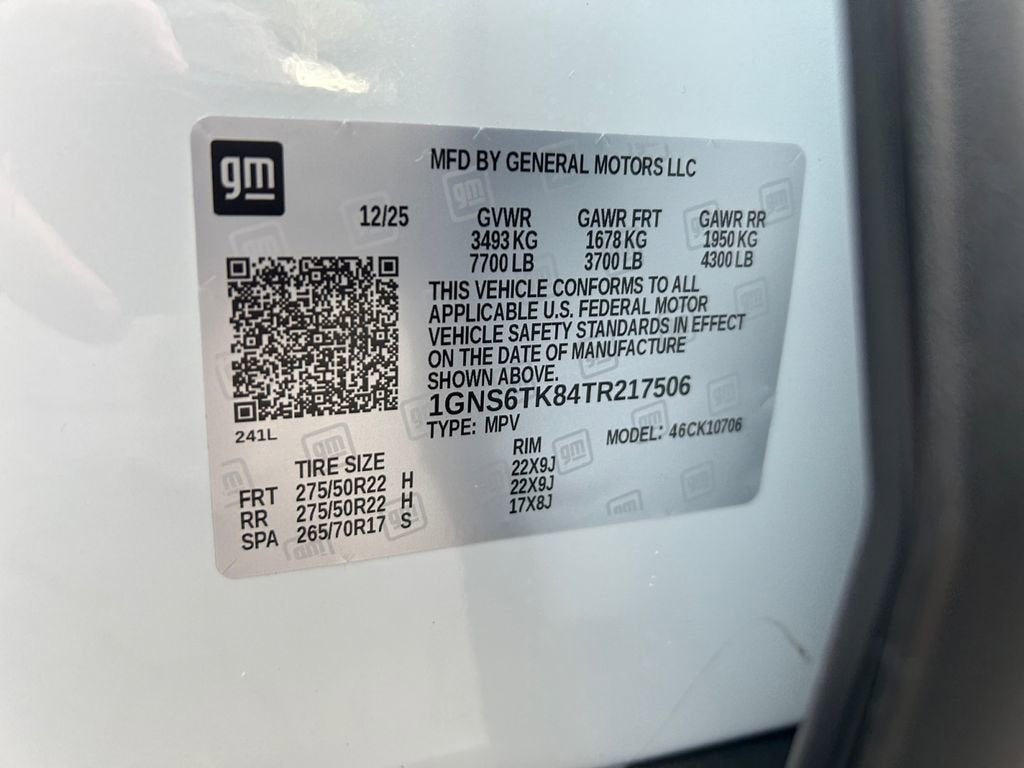 2026 Chevrolet Tahoe High Country