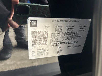 2021 Chevrolet Tahoe Premier