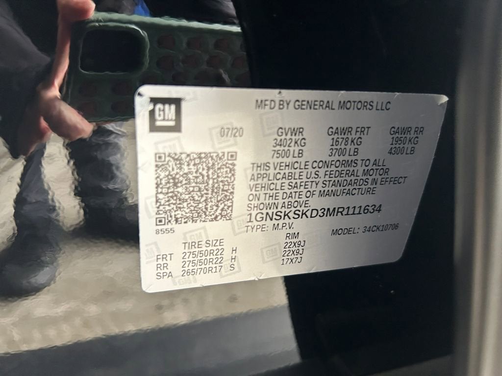 2021 Chevrolet Tahoe Premier