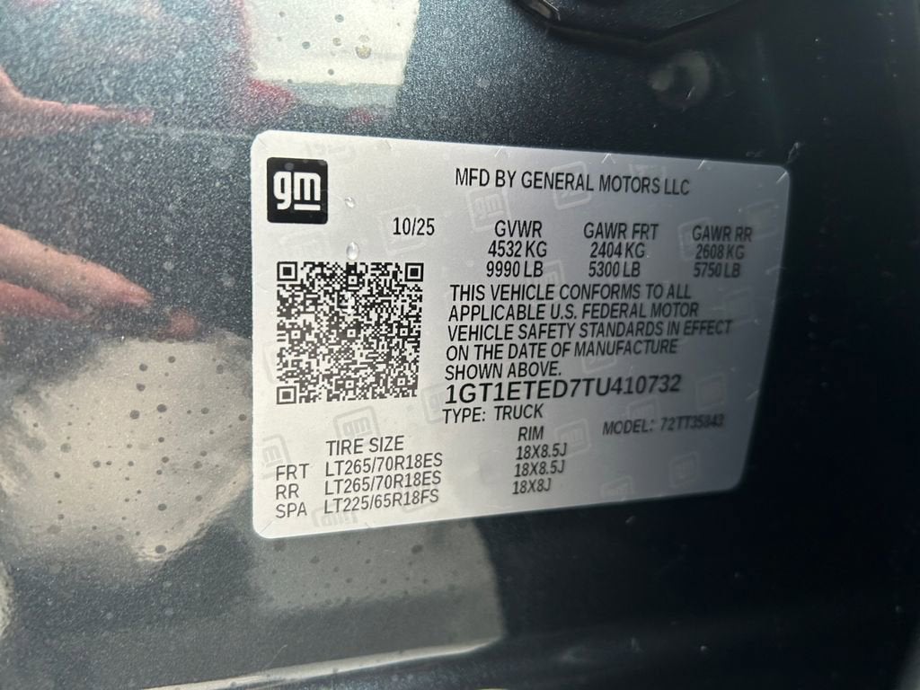 2026 GMC Sierra EV Elevation Extended Range