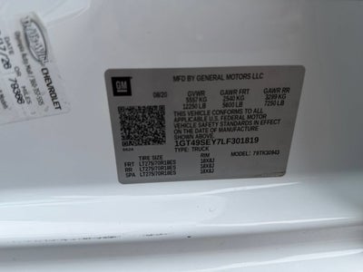 2020 GMC Sierra 3500 HD 4WD Crew Cab Long Bed