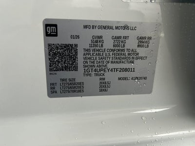 2026 GMC Sierra 2500 HD AT4