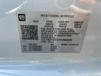 2026 GMC Sierra 3500 HD Denali Ultimate