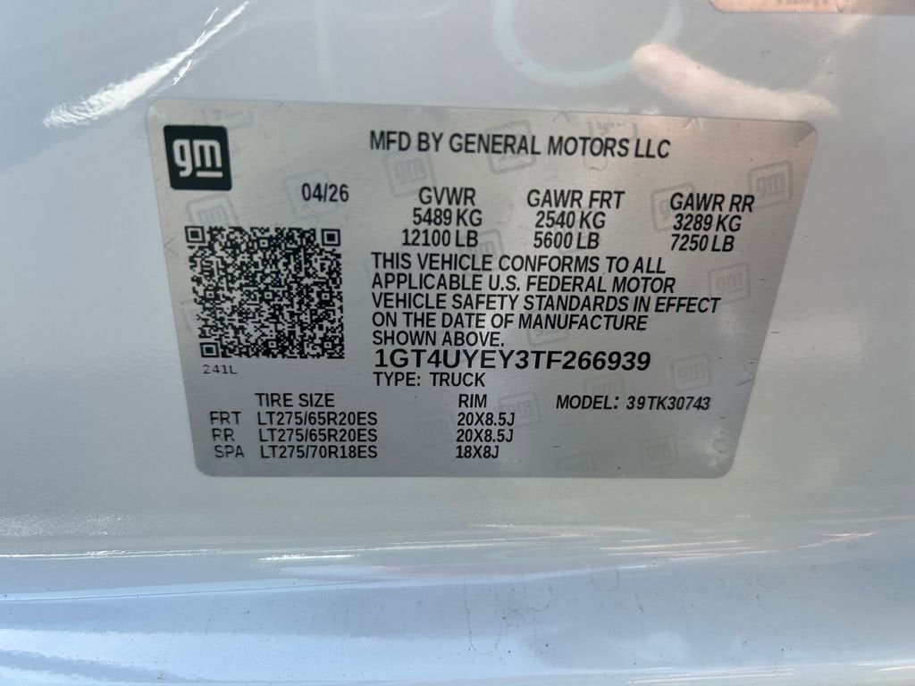 2026 GMC Sierra 3500 HD Denali Ultimate