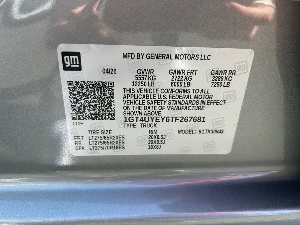 2026 GMC Sierra 3500 HD Denali Ultimate