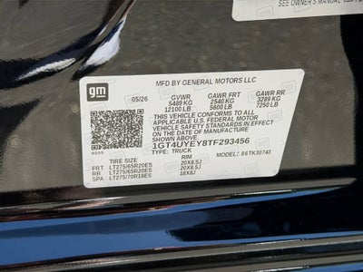 2026 GMC Sierra 3500 HD Denali Ultimate