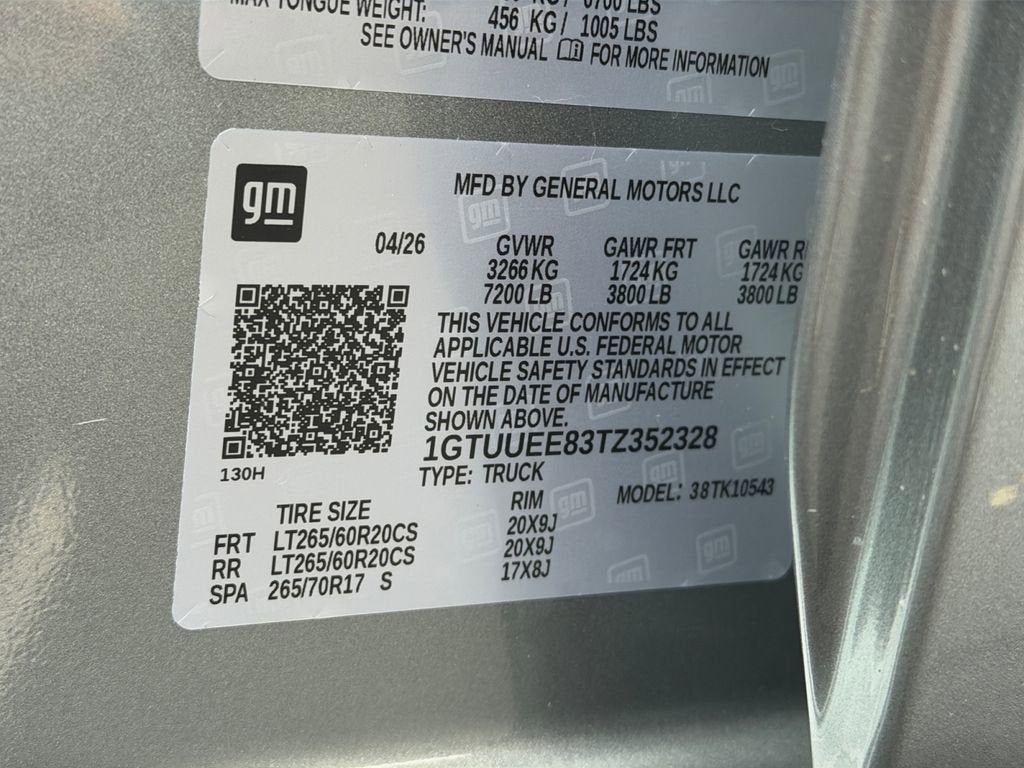 2026 GMC Sierra 1500 AT4