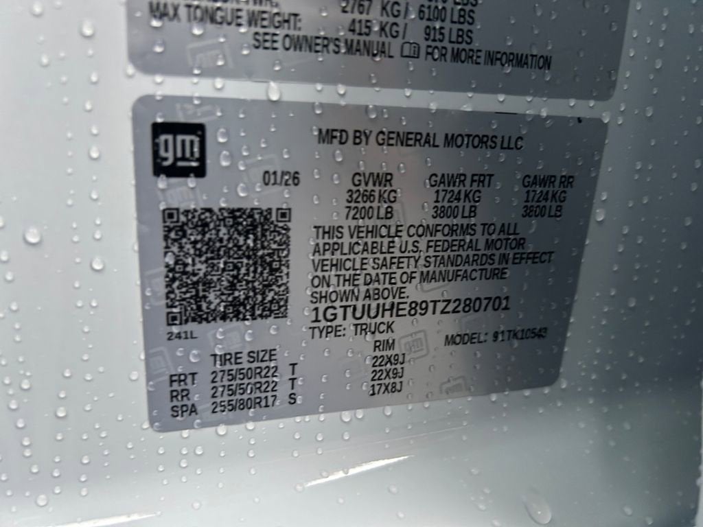 2026 GMC Sierra 1500 Denali Ultimate