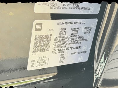 2026 GMC Sierra 1500 Denali Ultimate
