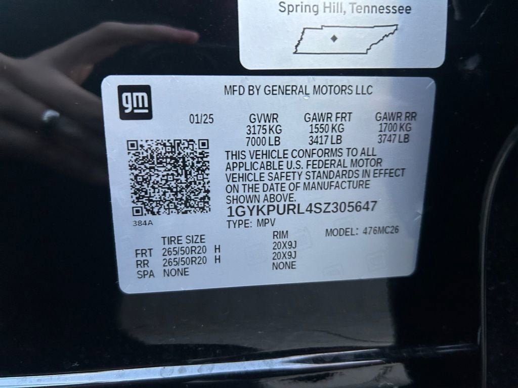 2025 Cadillac LYRIQ Sport 1