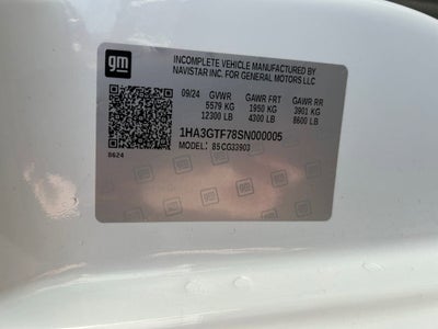 2025 Chevrolet Express Cutaway 3500 1WT