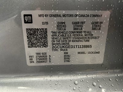 2026 Chevrolet Silverado 1500 LTZ