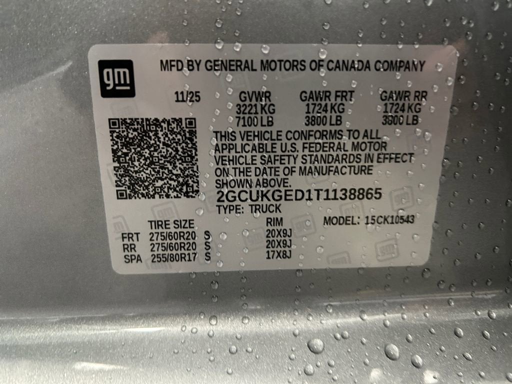 2026 Chevrolet Silverado 1500 LTZ