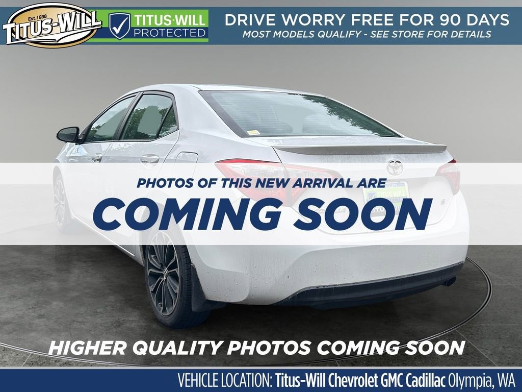 2015 Toyota Corolla L